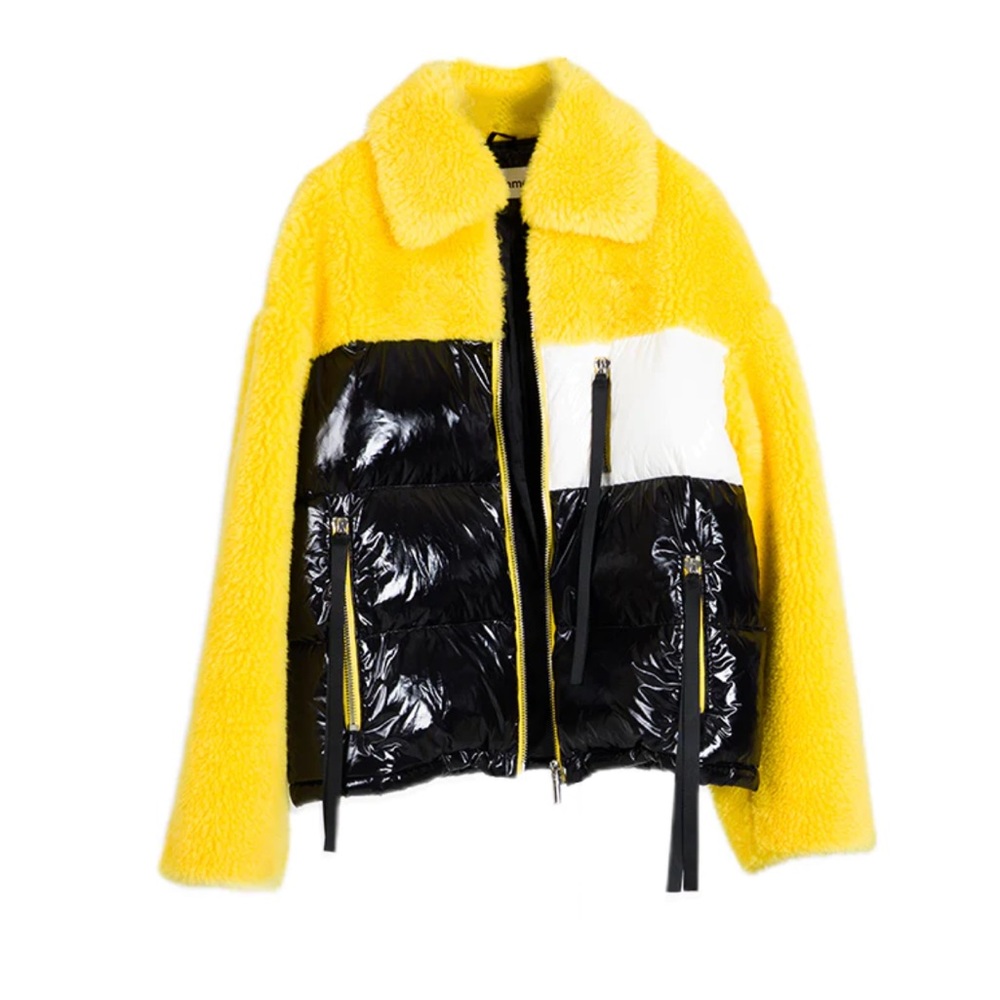 Schimmel Faux Fur puffer (M)